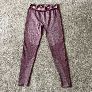 Maroon GymShark Leggings Medium